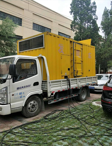 馆陶发电车出租-柴油发电机组排烟系统设计要求及其考虑因素